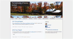 Desktop Screenshot of fletchervt.net